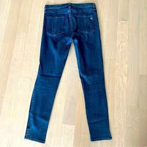 rag & bone 10 INCH CAPRI Skinny Darker Jeans Size 26